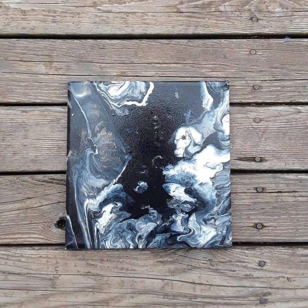 Original Acrylic Abstract Decor Art - Picture 1 of 1